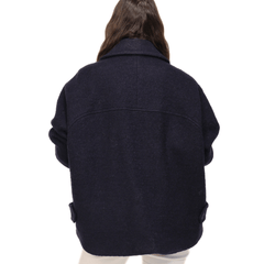 ELEH CAPPOTTO CORTO EFW250128 BLU