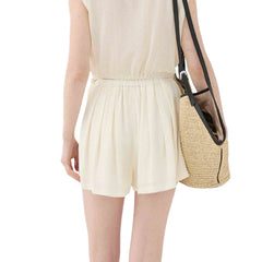 Pantaloncini donna ELEH SS260042 bianco panna