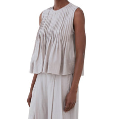 ELEH TOP CANOTTA SS260268 GRIGIO ARGENTO