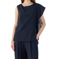 Top donna ELEH SS260169 in blu navy raffinato e versatile.