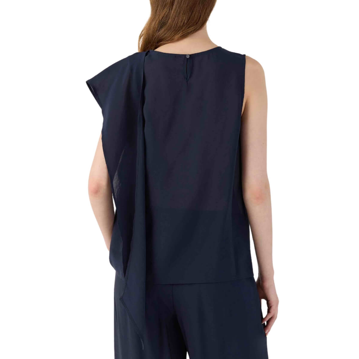 Top donna ELEH SS260169 in blu navy raffinato e versatile.