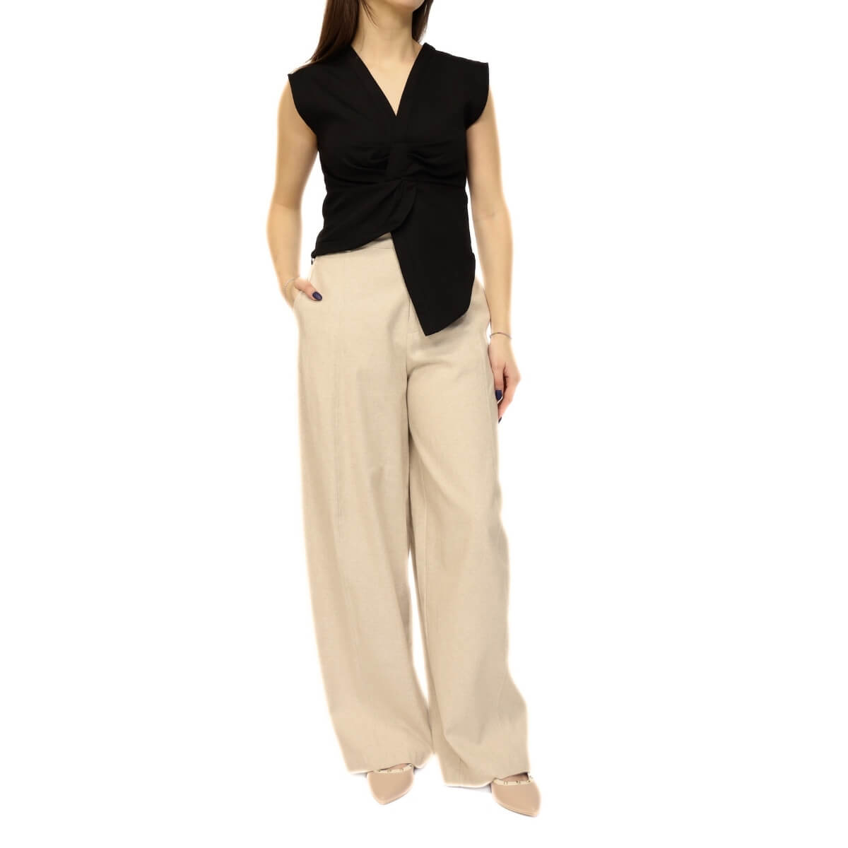 Top ELEH nero elegante