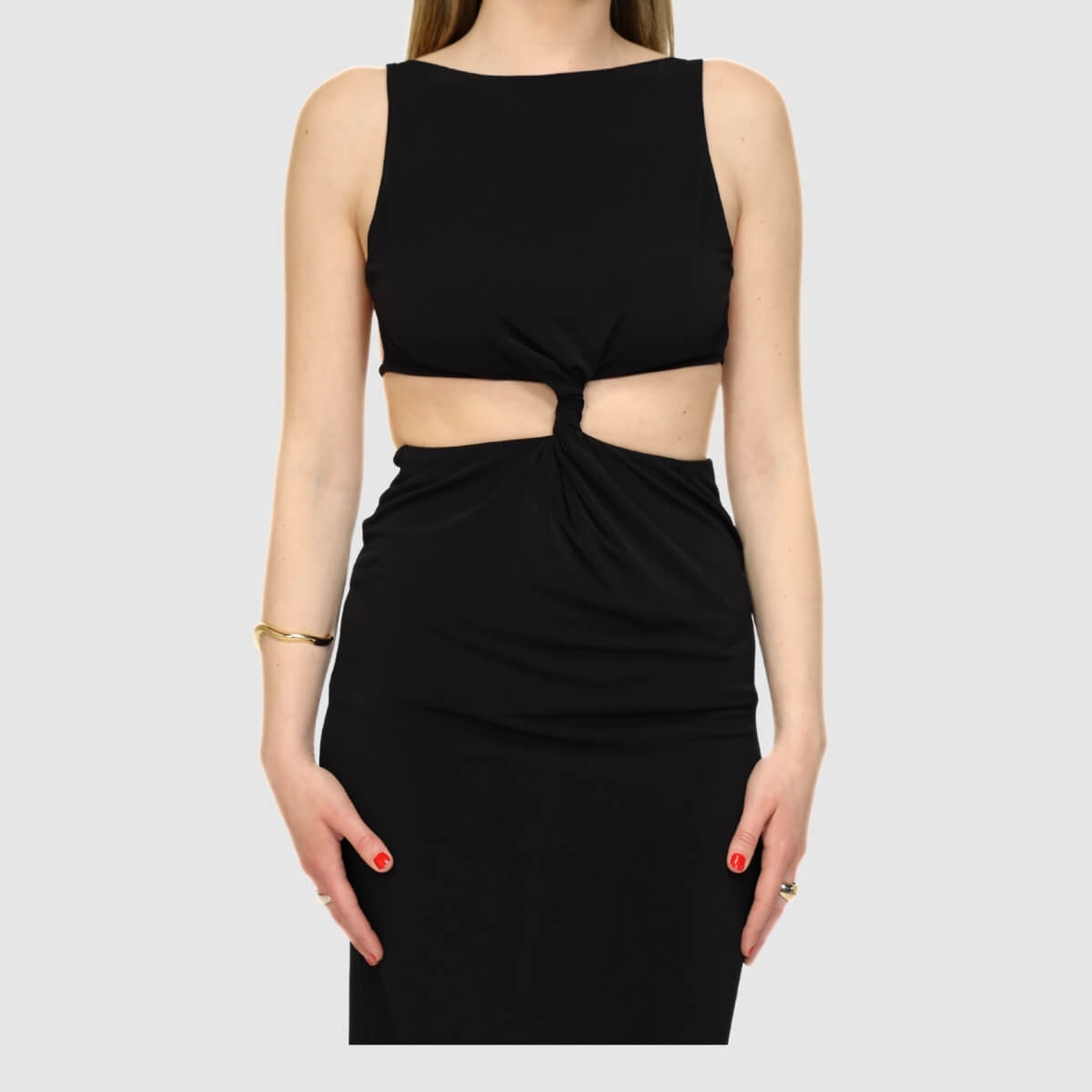 ELEH VESTITO ADERENTE 396 NERO