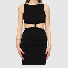 ELEH VESTITO ADERENTE 396 NERO
