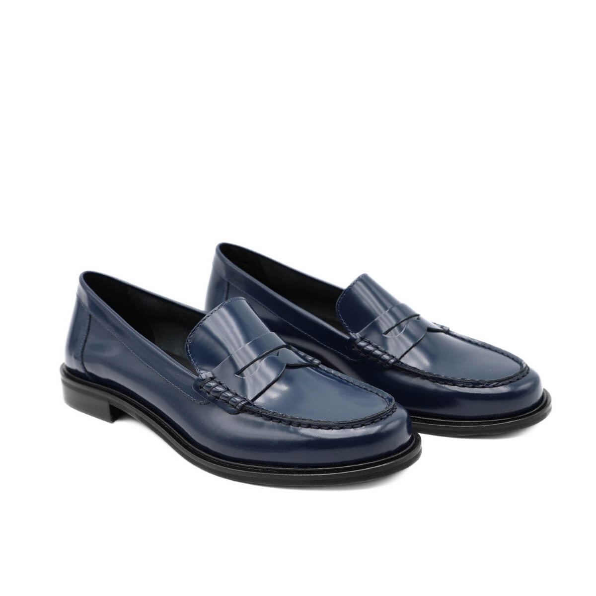 ELISA LANCI MOCASSINO ABRASIVATO ELSA N252 BLU