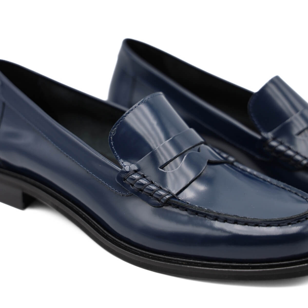 ELISA LANCI MOCASSINO ABRASIVATO ELSA N252 BLU