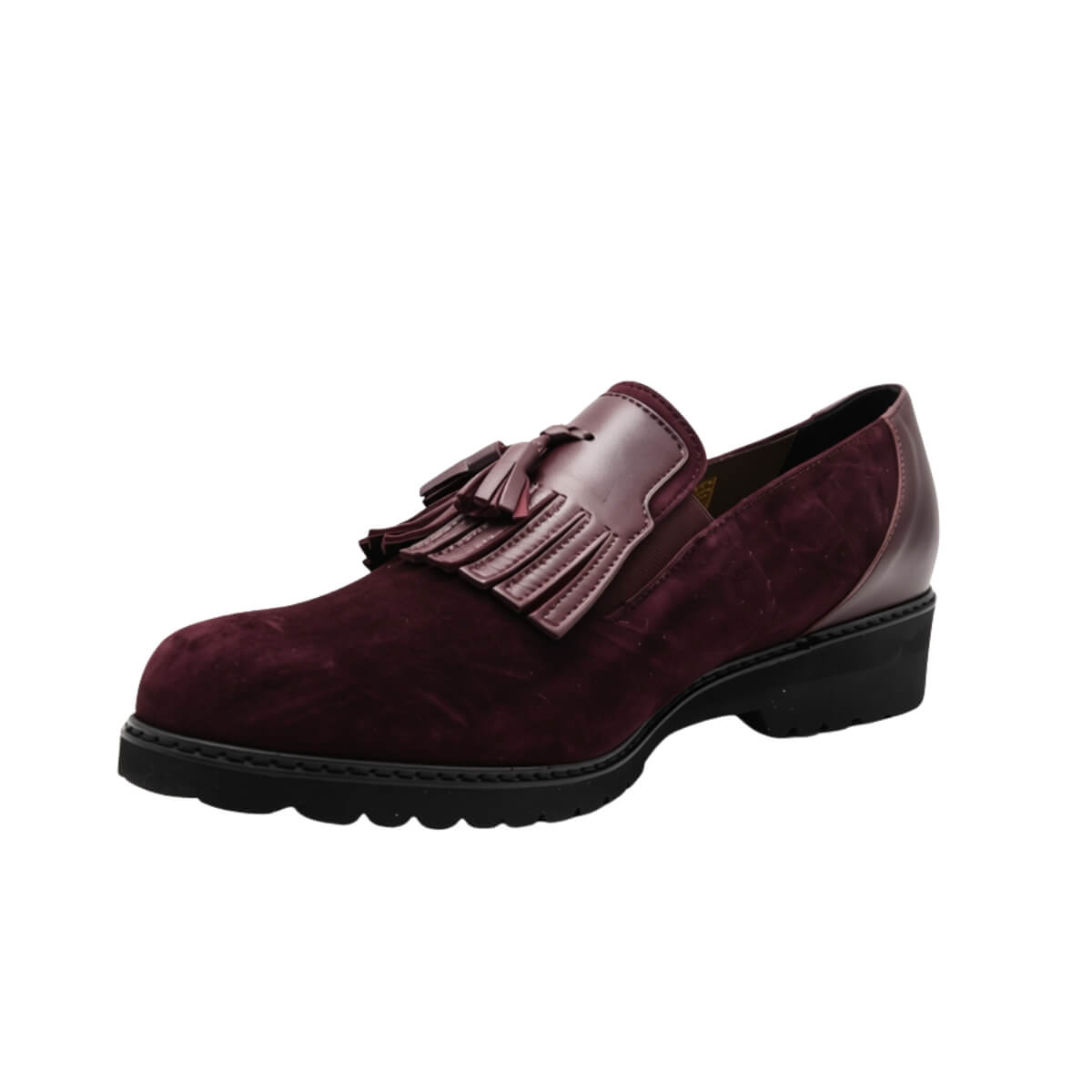 ÈLITE TOMASI MOCASSINO ROSA BORDEAUX