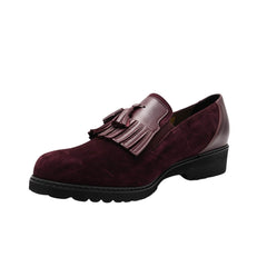 ÈLITE TOMASI MOCASSINO ROSA BORDEAUX