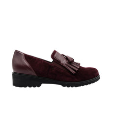 ÈLITE TOMASI MOCASSINO ROSA BORDEAUX