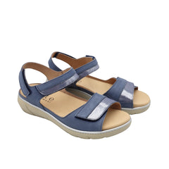 ELITE TOMASI SANDALO LAGHERTA AZZURRO