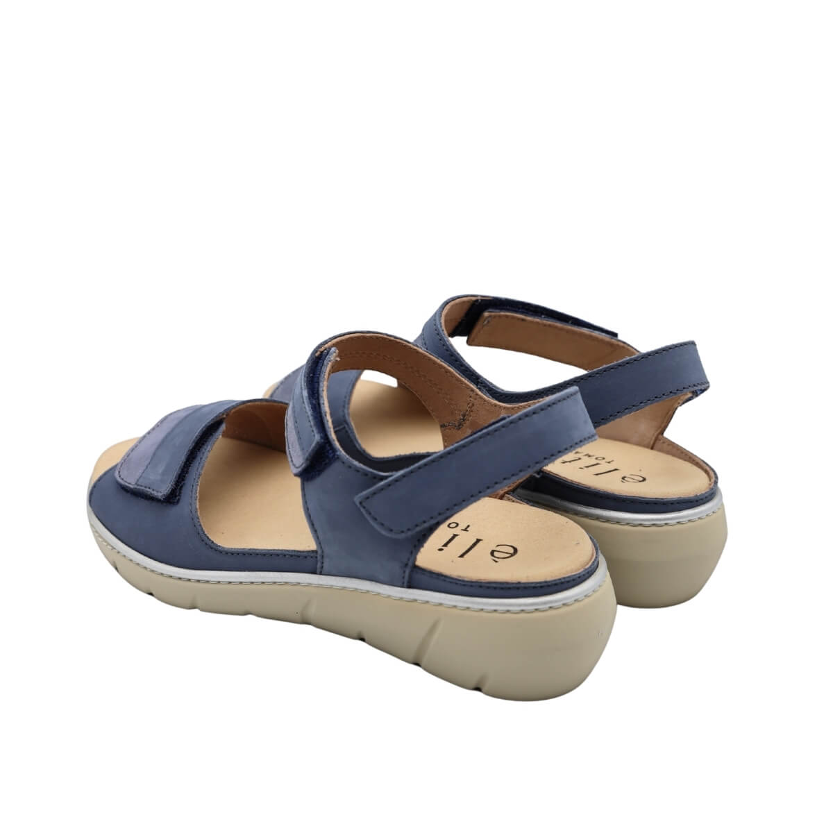 ELITE TOMASI SANDALO LAGHERTA AZZURRO