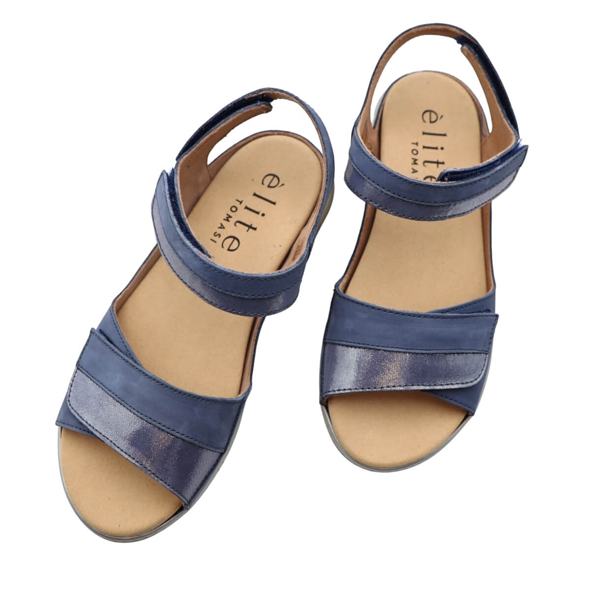 ELITE TOMASI SANDALO LAGHERTA AZZURRO