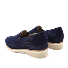 ÈLITE TOMASI SLIPON NAZARIA FORATA BLU