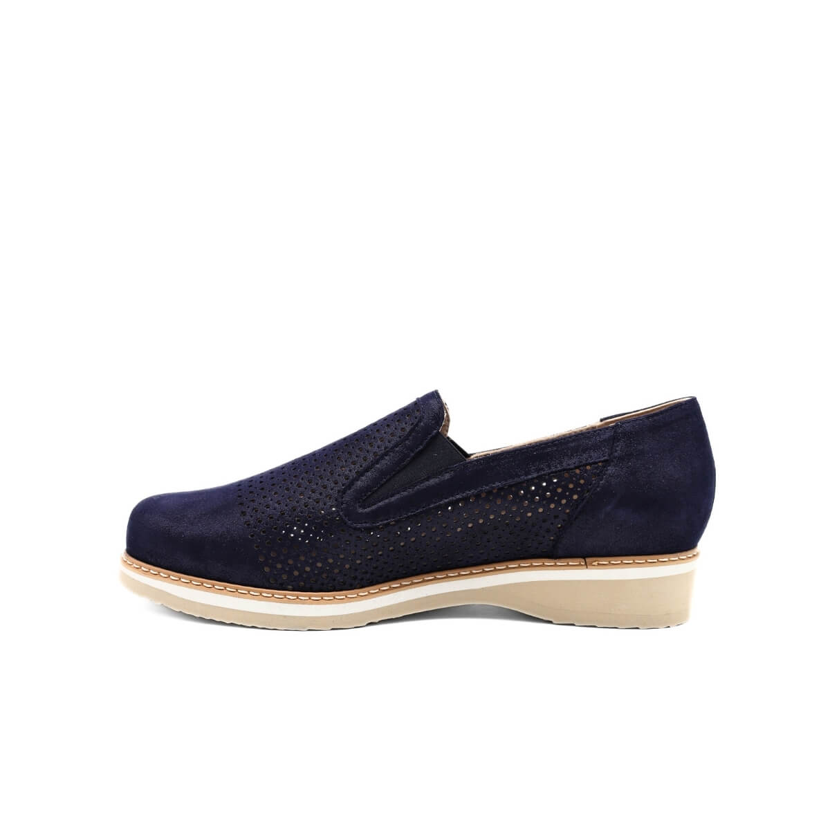 ÈLITE TOMASI SLIPON NAZARIA FORATA BLU