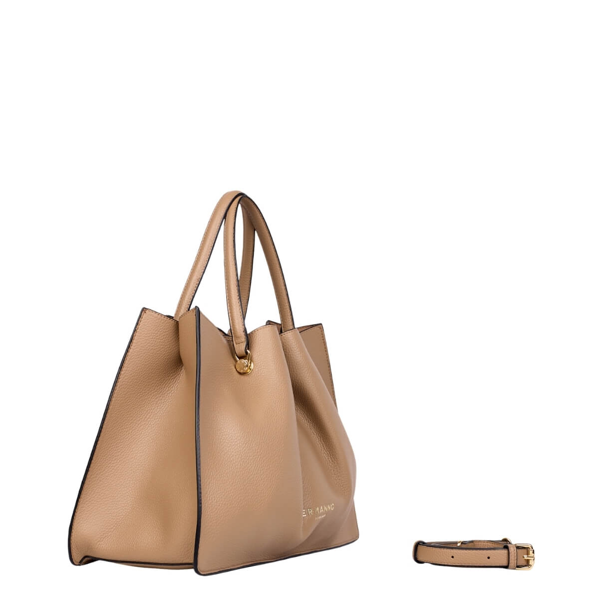 ERMANNO SCERVINO LARGE TOTE ANORA 12402132 BEIGE