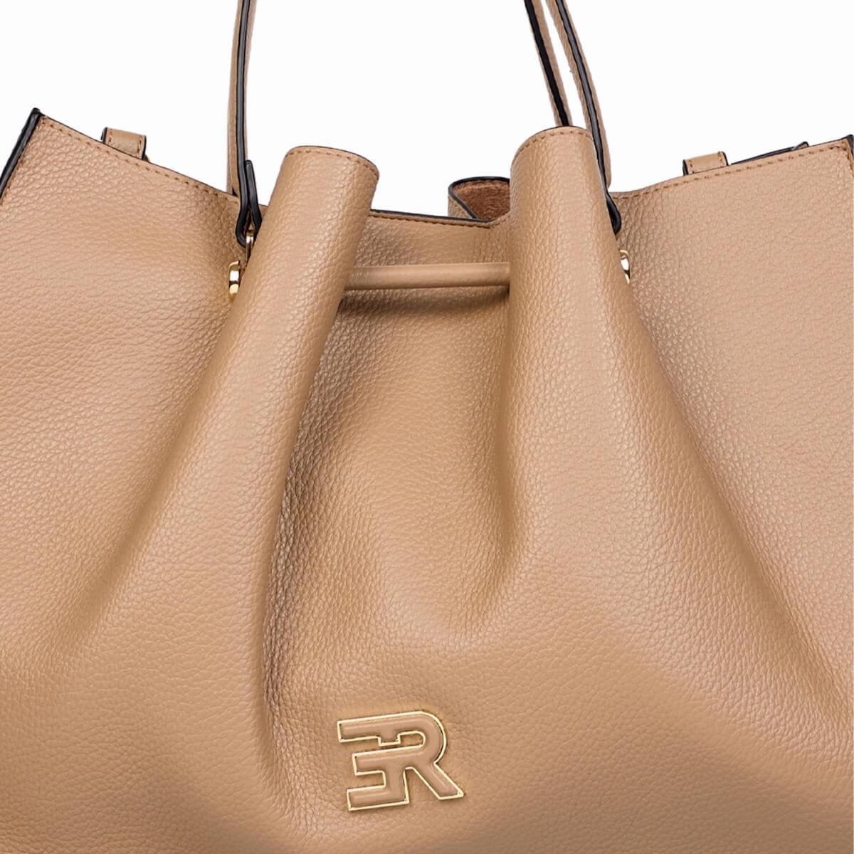 ERMANNO SCERVINO LARGE TOTE ANORA 12402132 BEIGE