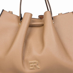 ERMANNO SCERVINO LARGE TOTE ANORA 12402132 BEIGE