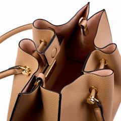 ERMANNO SCERVINO LARGE TOTE ANORA 12402132 BEIGE