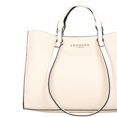 ERMANNO SCERVINO MEDIUM TOTE ALESSANDRA 12402124 AVORIO