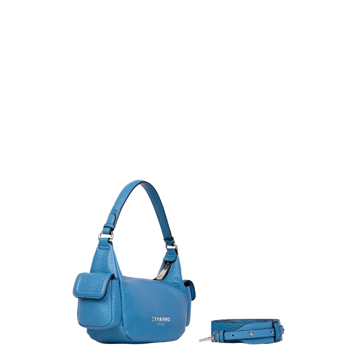 ERMANNO SCERVINO SMALL HOBO ANNA 12402106 AZZURRO