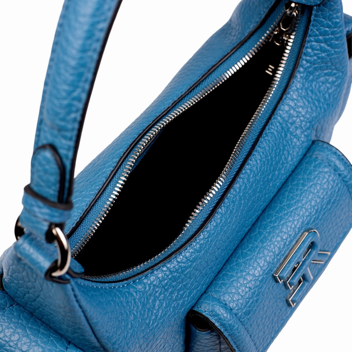 ERMANNO SCERVINO SMALL HOBO ANNA 12402106 AZZURRO