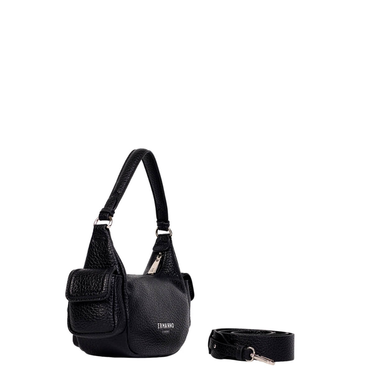 ERMANNO SCERVINO SMALL HOBO ANNA 12402106 NERO