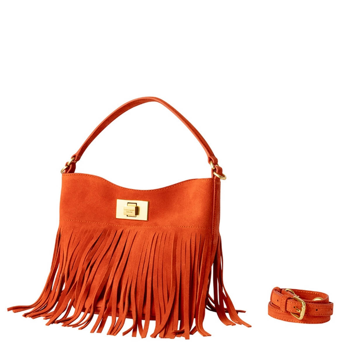 ERMANNO SCERVINO SMALL HOBO AZALEA 12402182 ARANCIONE