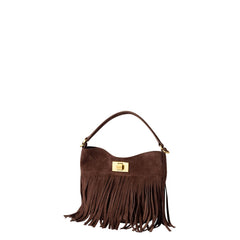 ERMANNO SCERVINO SMALL HOBO AZALEA 12402182 MARRONE
