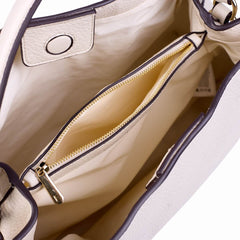 ERMANNO SCERVINO SMALL TOTE ALIANA 12402129 AVORIO