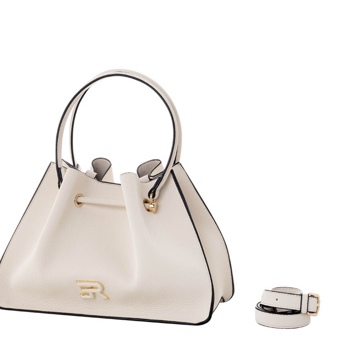 ERMANNO SCERVINO SMALL TOTE ANORA 12402133 AVORIO