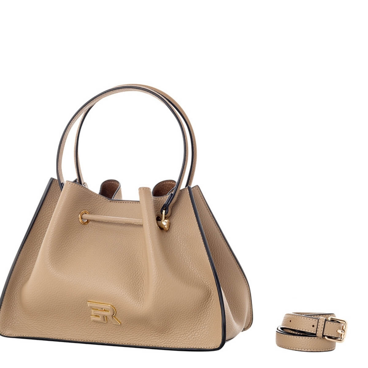 ERMANNO SCERVINO SMALL TOTE ANORA 12402133 BEIGE