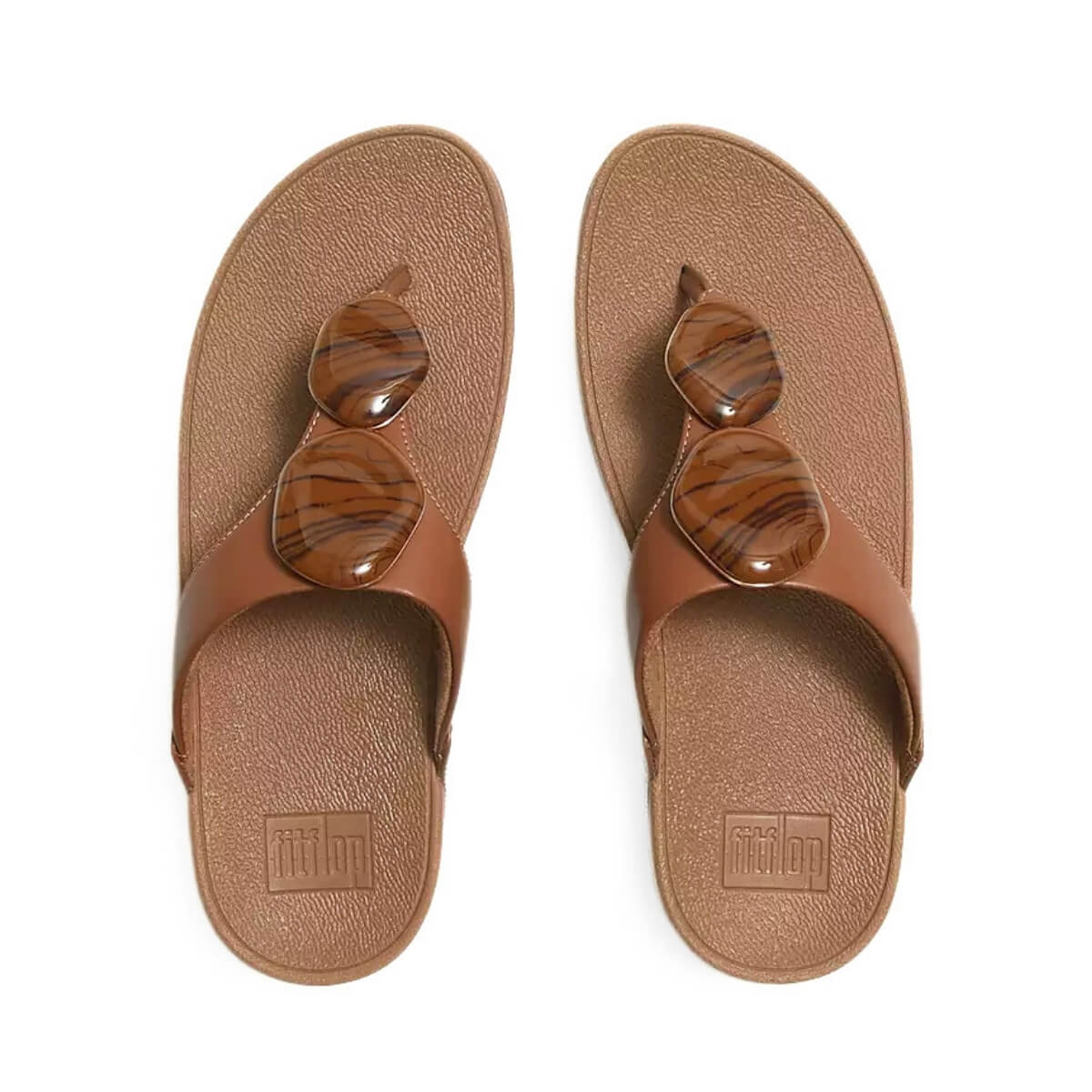 FITFLOP CIABATTA INFRADITO LULU A4T C15 CUOIO