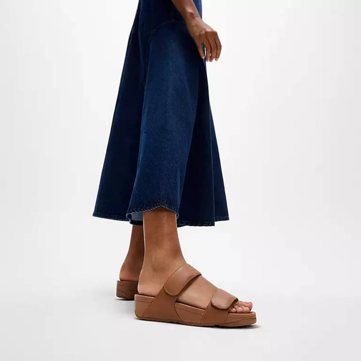 FITFLOP CIABATTA STRAPPI LULU FV6 592 CUOIO