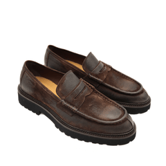 FRANCO FEDELE MOCASSINO 6586 MARRONE