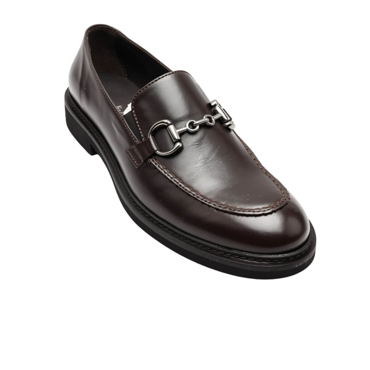 FRANCO FEDELE MOCASSINO D820 MORSETTO MARRONE