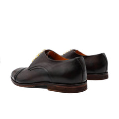 F.LLI RENNELLA STRINGATA DERBY LACCI 1274 TESTA DI MORO