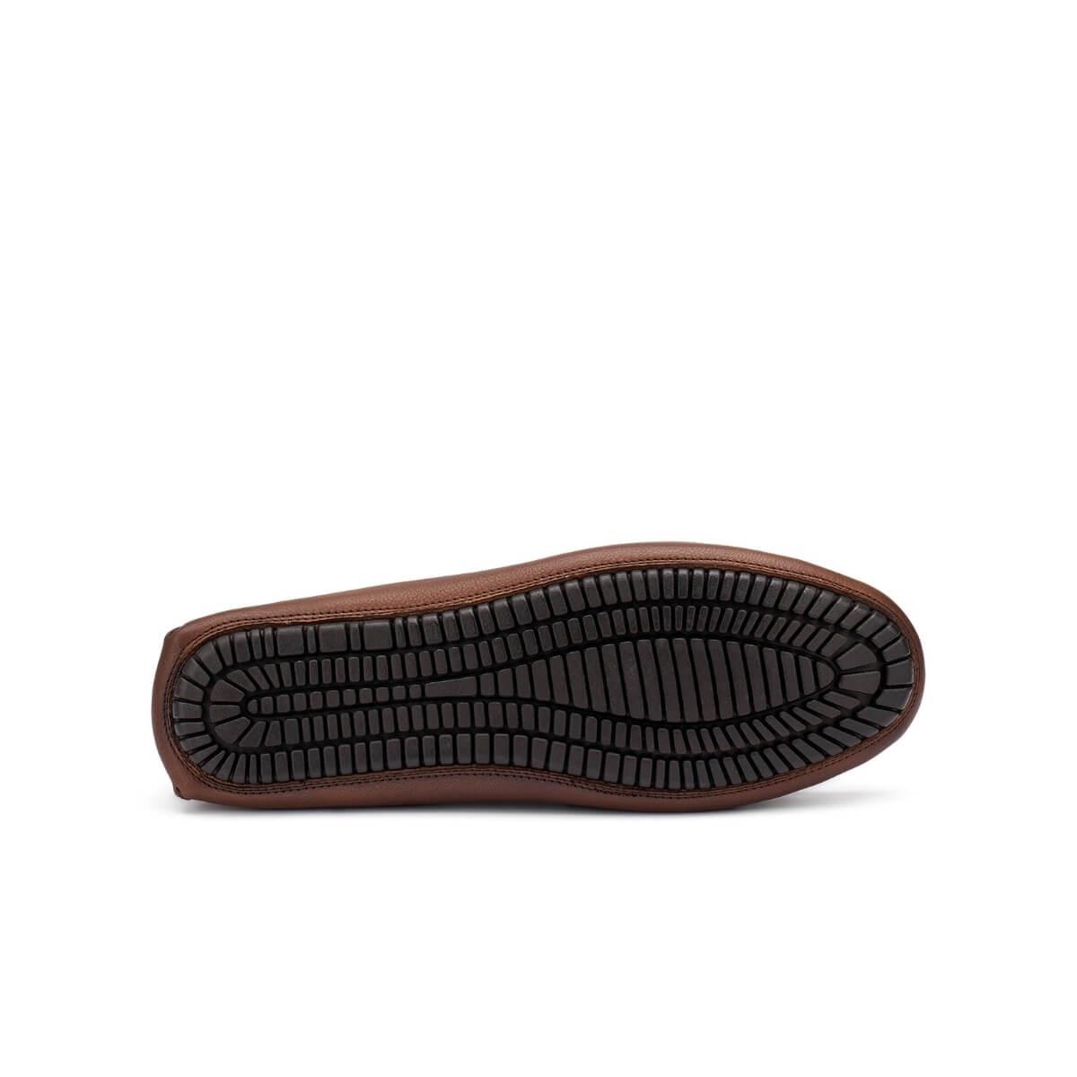 FRAU FX MOCASSINI CAR SHOE DI PELLE 12M0 MARRONE