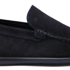 FRAU MOCASSINO 14F4 CAMOSCIO BLU