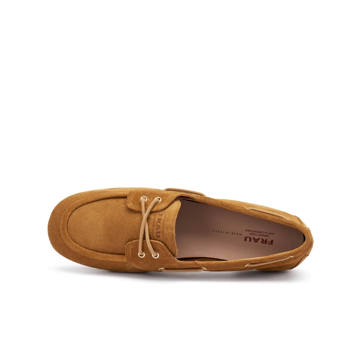 Mocassino Frau in pelle cuoio stile barca elegante.