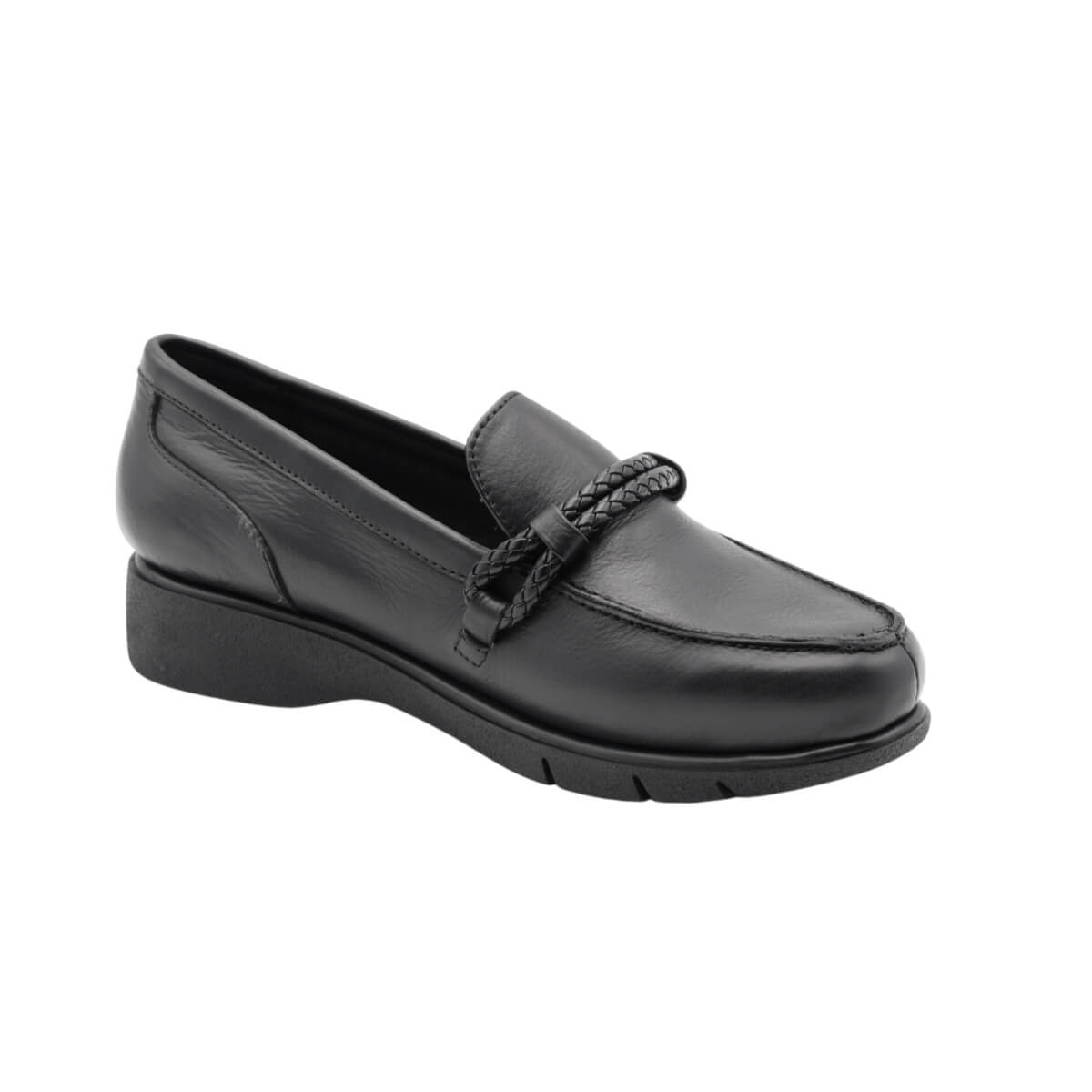 FRAU MOCASSINO A57N5 NERO