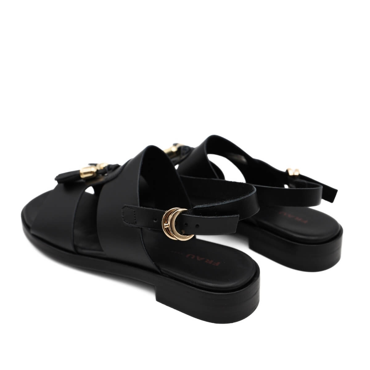 FRAU SANDALO 87M1 NAPPINE NERO