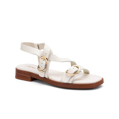 FRAU SANDALO 87M6 12540 FIBBIE BIANCO