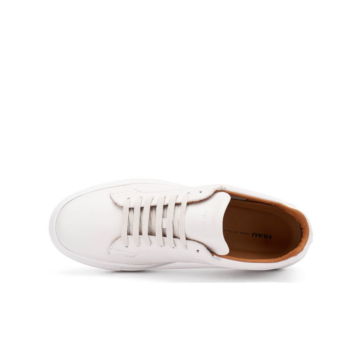 Sneakers uomo FRAU 29M1 12941 BIANCO in pelle morbida ed elegante