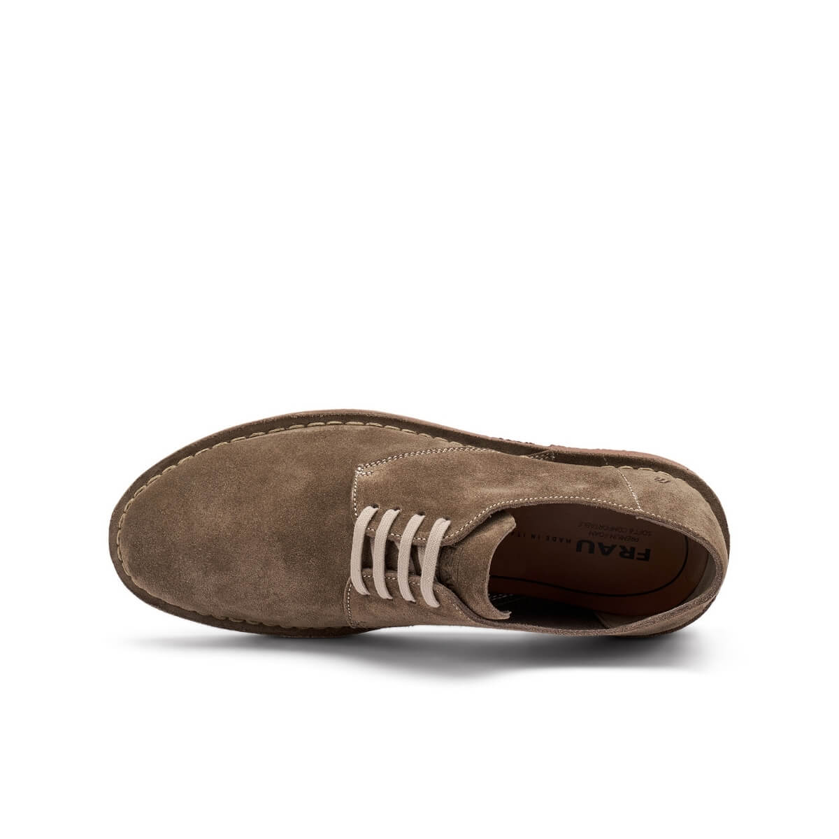 Stringato uomo FRAU 25F1 12543 BEIGE in pelle morbida ed elegante