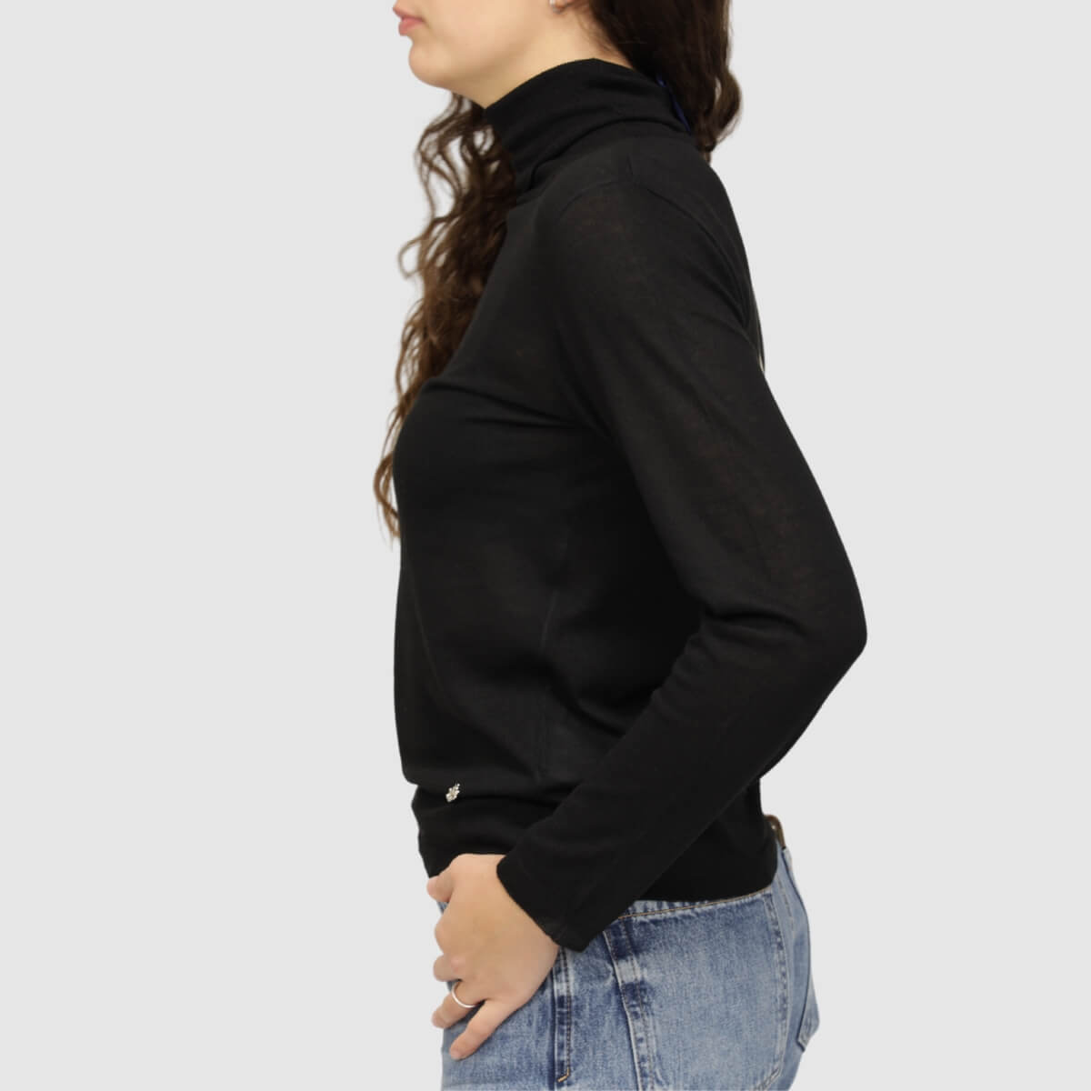 FRESH FLOWER MAGLIA FF950 NERO
