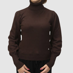FRESH FLOWER MAGLIONE FF915 MARRONE