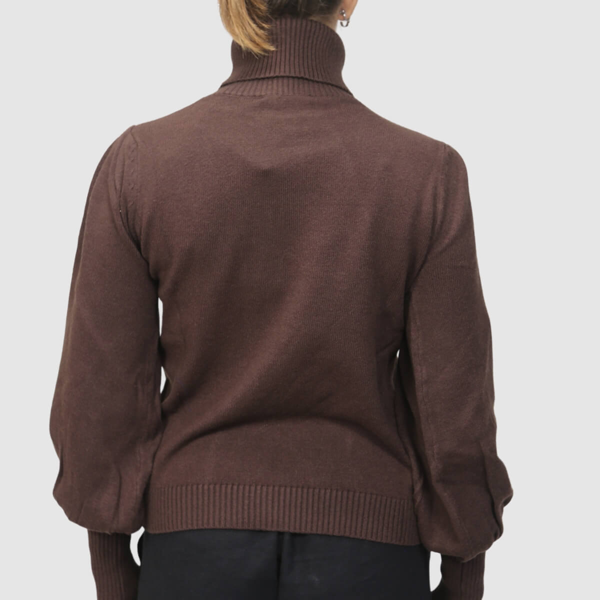 FRESH FLOWER MAGLIONE FF915 MARRONE