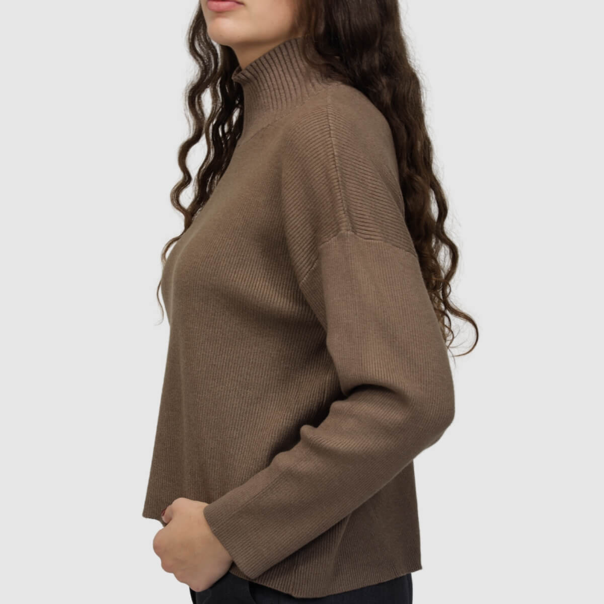 FRESH FLOWER MAGLIONE FF948 MARRONE