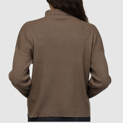 FRESH FLOWER MAGLIONE FF948 MARRONE