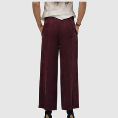 FRESH FLOWER PANTALONI FF1084 BORDEAUX